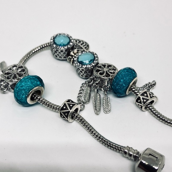 Pandora Like Charm Bracelet - Picture 5 of 7